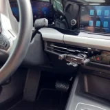 Gravitacijski držač za telefon za rešetku automobila, crni 6