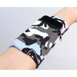 Traka za trčanje i fitness za ruku, smeđa 10
