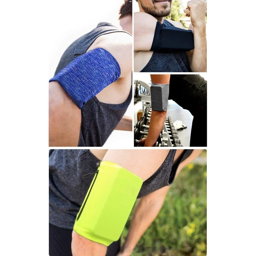 Náramok na beh a fitness S, ružový 5