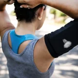 Futó- és fitnesz karkötő XL, rózsaszín 3