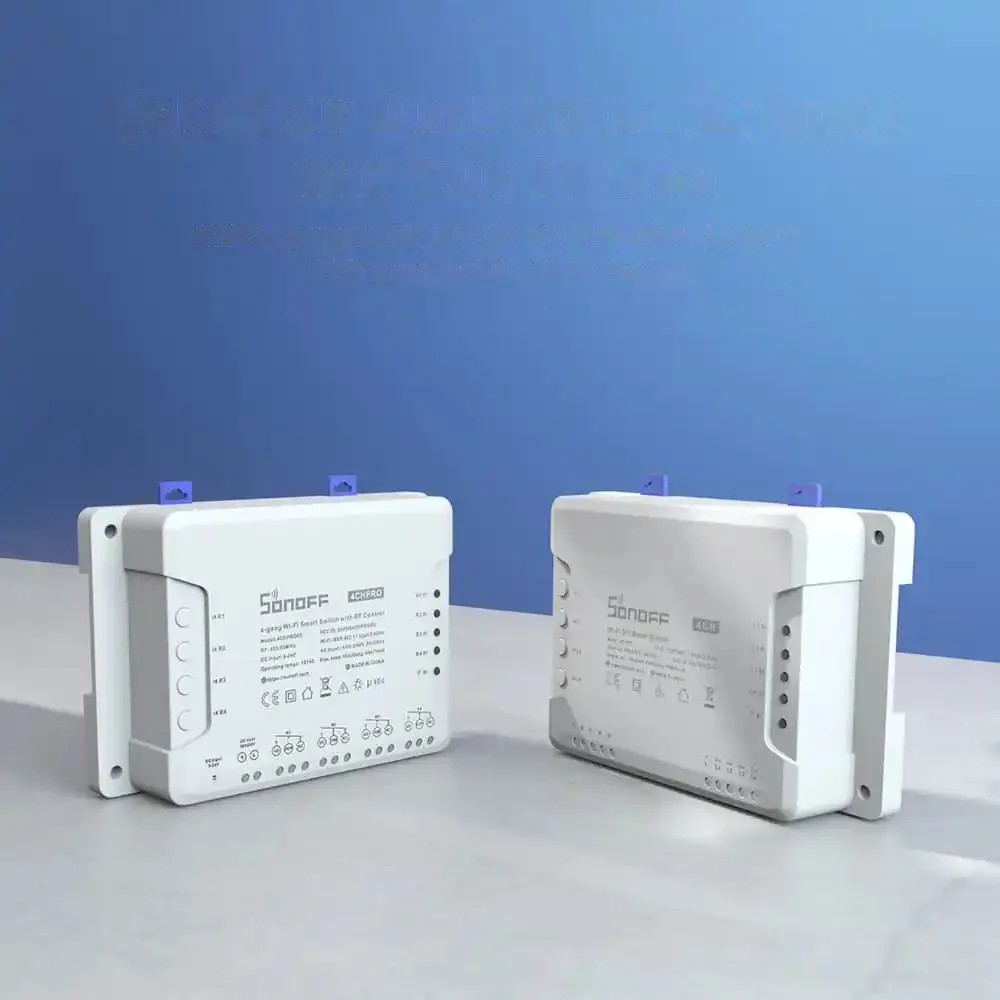 Relay inteligent de 4 canale cu WiFi, alb 4CHR3 3