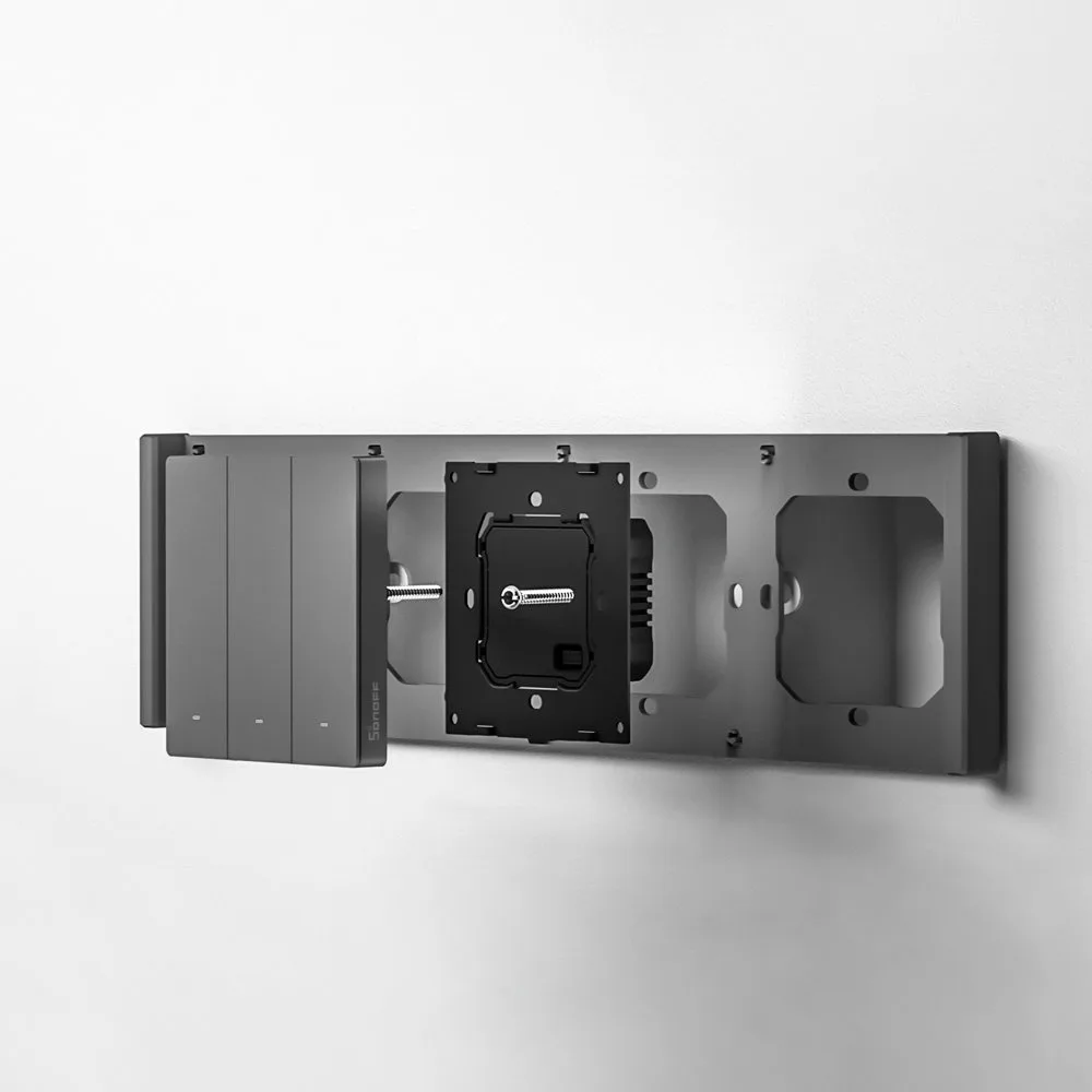 Double mounting frame for M5-80 wall switches 3