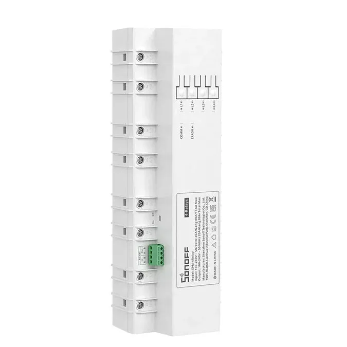 SPM-4Relay intelligens fogyasztásmérő kapcsoló WiFi-vel és Ethernet-csatlakozással