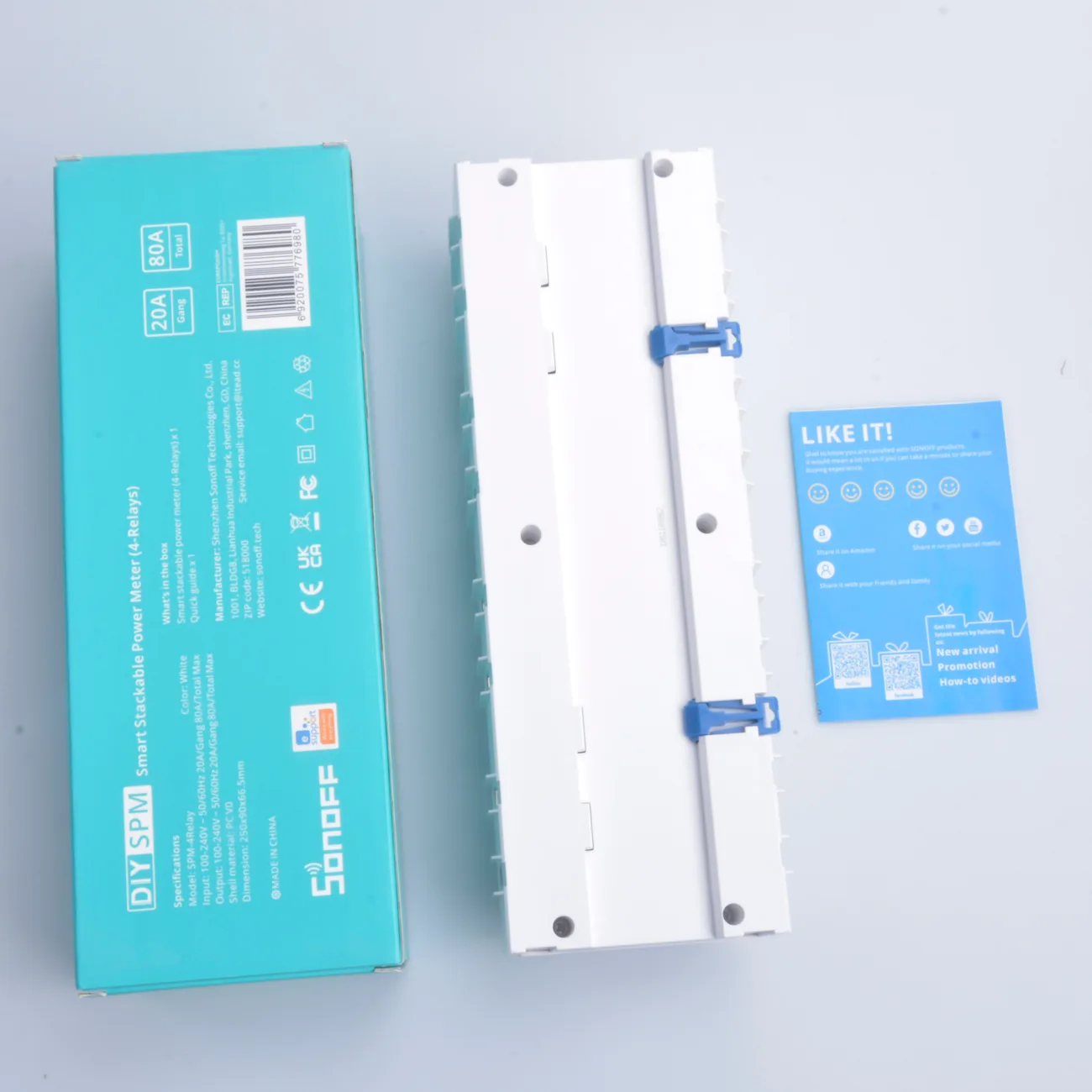 SPM-4Relay Smart Power Meter Switch with WiFi and Ethernet 6