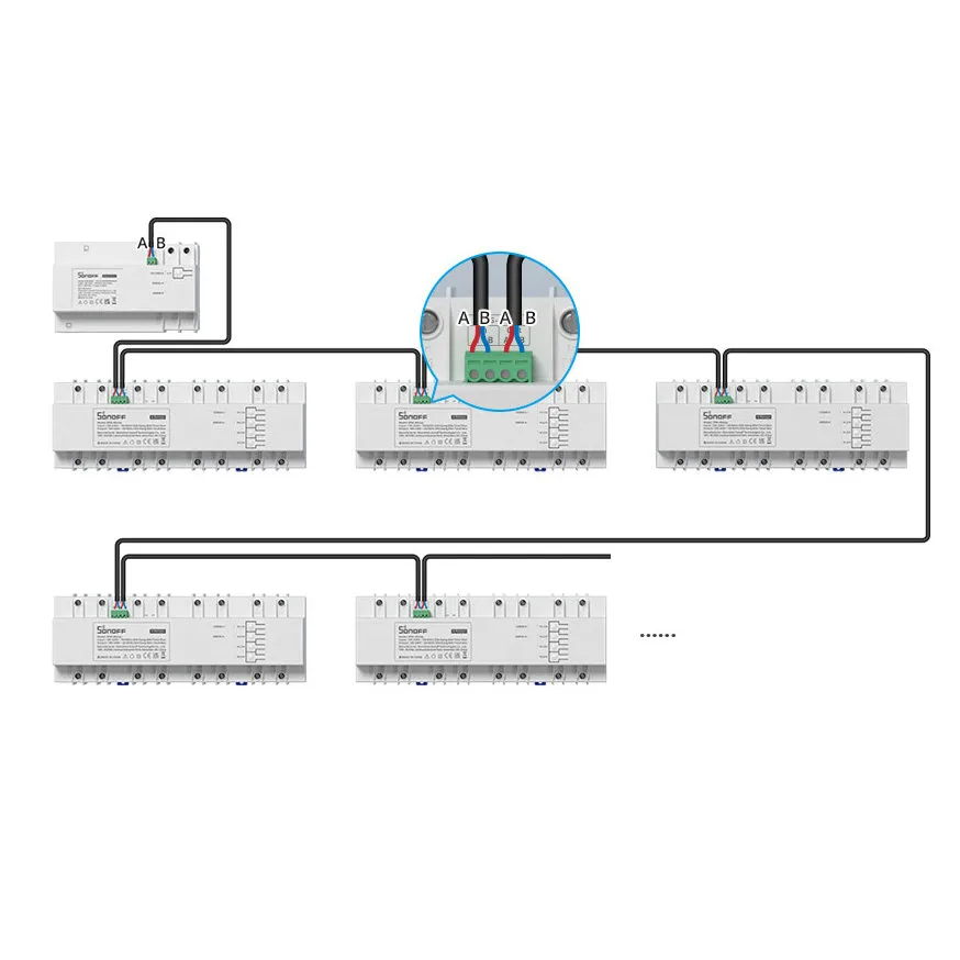 SPM-Main Smart WiFi Ethernet Power Meter Switch 4