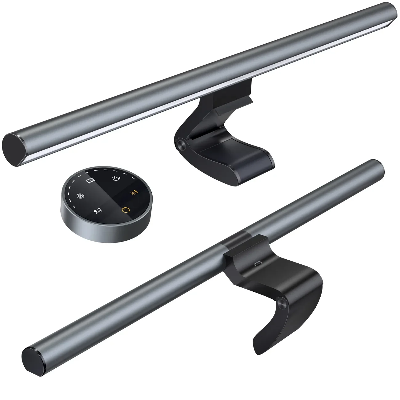 Vezeték nélküli LED monitor kijelző világítás, Elesense fekete - 2 darabos szett Vezeték nélküli LED monitor kijelző világítás, Elesense fekete - 2 darabos szett