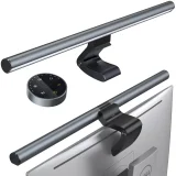 Vezeték nélküli LED monitor kijelző világítás, Elesense fekete - 2 darabos szett 2