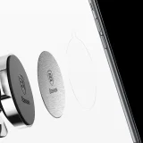 Öntapadó fémlemez burkolatok mágneses telefon tartókhoz, ezüst 2