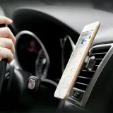 Öntapadó fémlemez burkolatok mágneses telefon tartókhoz, ezüst 4