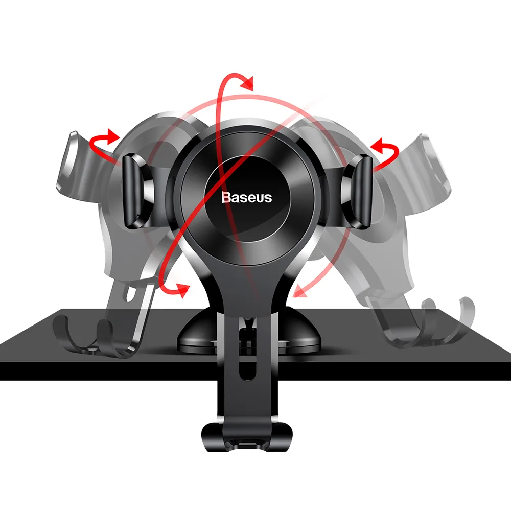 Suport auto Osculum Black Gravity pentru parbriz sau bord 4