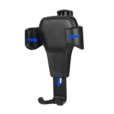 Gravitacijski držač za telefon za automobil za ventilaciju, crni Car Holder H01 2
