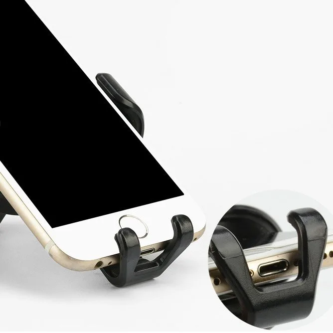 Gravitacijski držač za telefon za automobil za ventilaciju, crni Car Holder H01 5