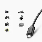 Külső 100 Mbps micro USB LAN hálózati kártya Chromecast-hez, 1 m, fekete 3