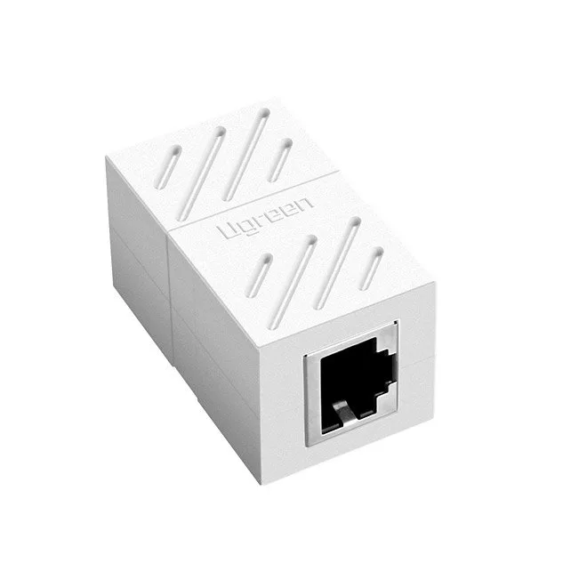 RJ45 sodrott érpáros hálózati kábelcsatlakozó, fehér