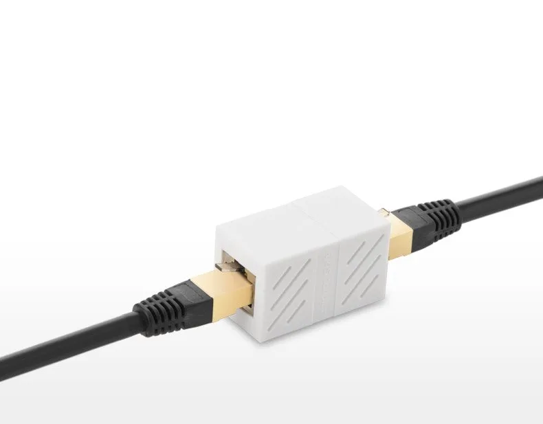 RJ45 sodrott érpáros hálózati kábelcsatlakozó, fehér 8