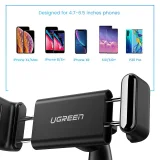 Autós telefon tartó, műszerfalra rögzíthető, fekete 5