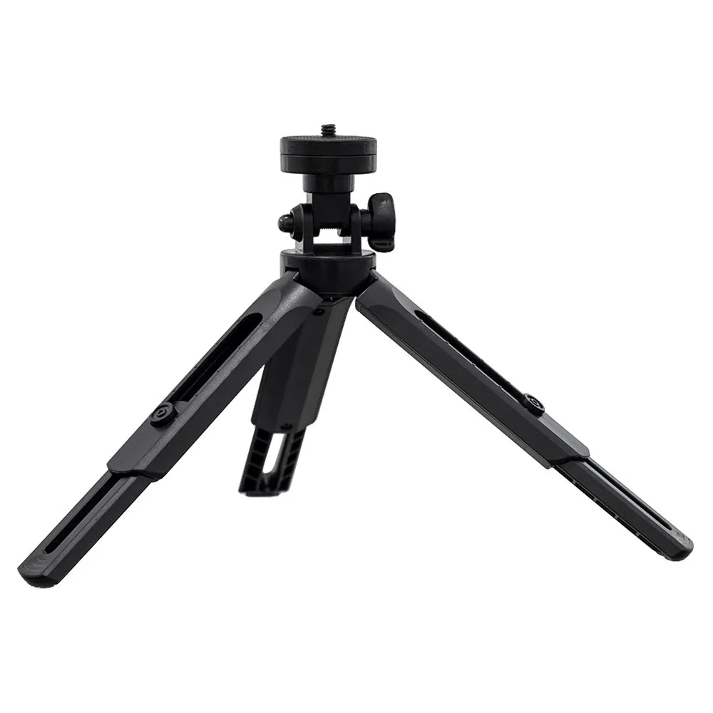 Mini suport pentru trepied pentru selfie-uri, telefoane, camere foto și GoPro, 16-21 cm, negru 11