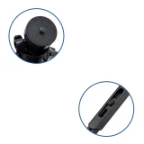 Mini suport pentru trepied pentru selfie-uri, telefoane, camere foto și GoPro, 16-21 cm, negru 6
