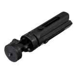 Mini suport pentru trepied pentru selfie-uri, telefoane, camere foto și GoPro, 16-21 cm, negru 8