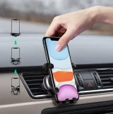 Crni Gravity držač za telefon za automobile 3
