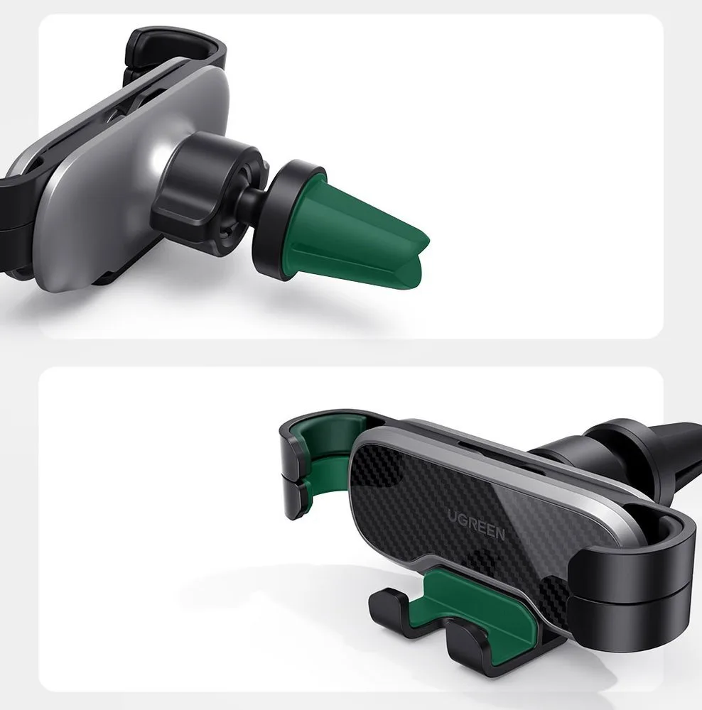 Black Gravity Phone Mount for Cars 5
