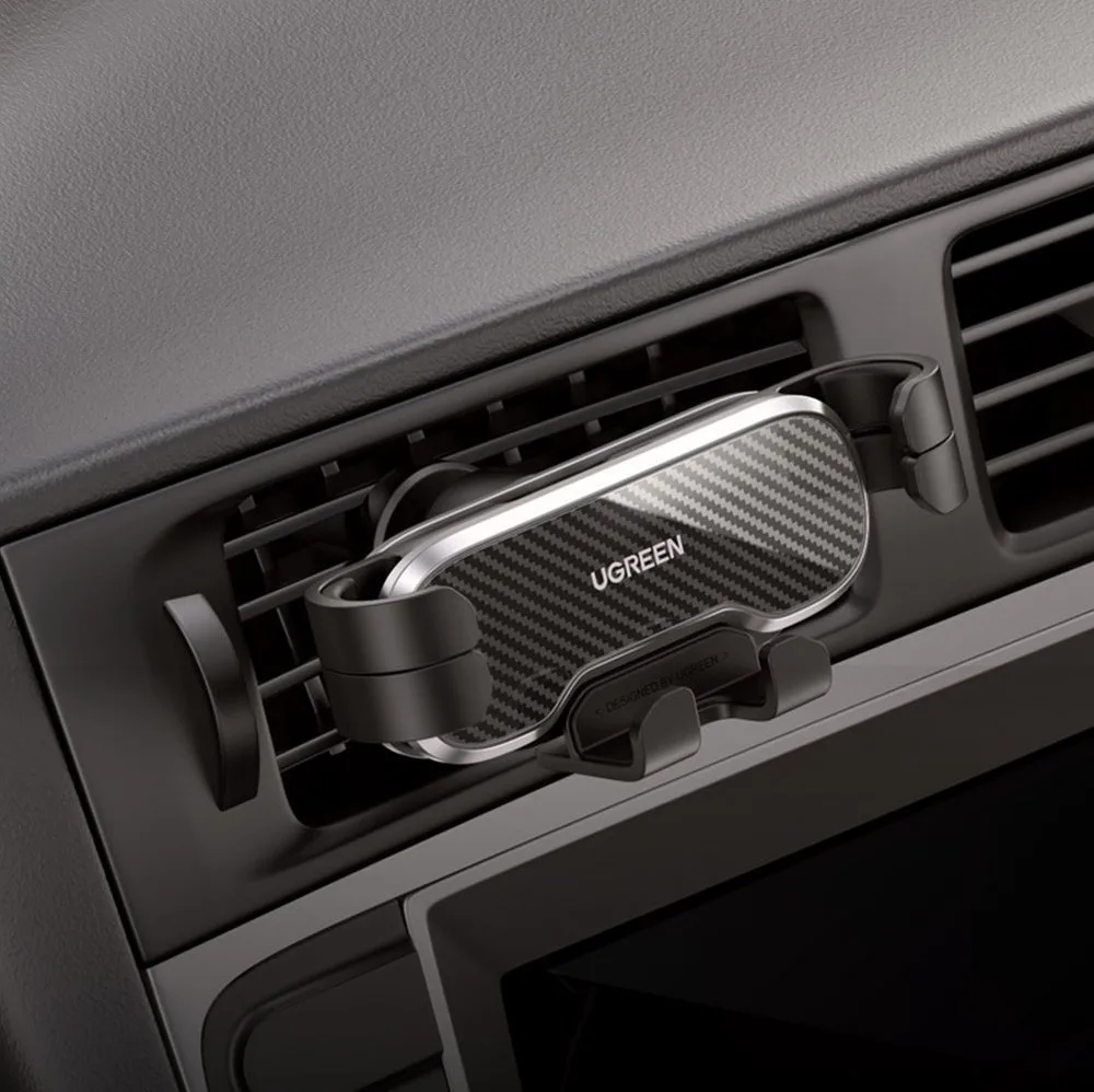 Black Gravity Phone Mount for Cars 8
