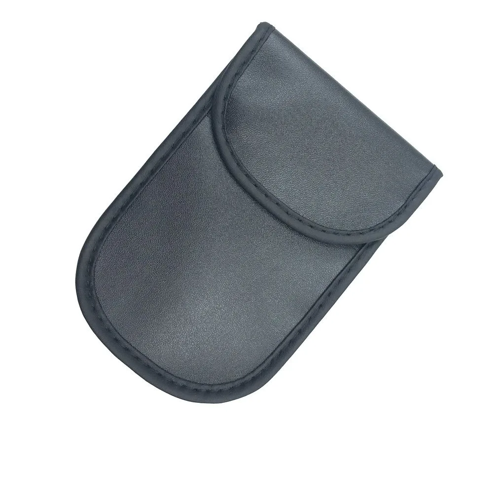 Diebstahlsichere Hülle für Autoschlüssel, Faraday-Käfig, 14 x 10 cm, schwarz 11