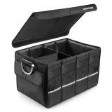 Multifunktionale Kofferraumbox für das Auto, schwarz 2