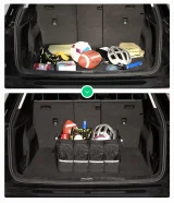 Multifunktionale Kofferraumbox für das Auto, schwarz 3
