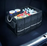 Multifunktionale Kofferraumbox für das Auto, schwarz