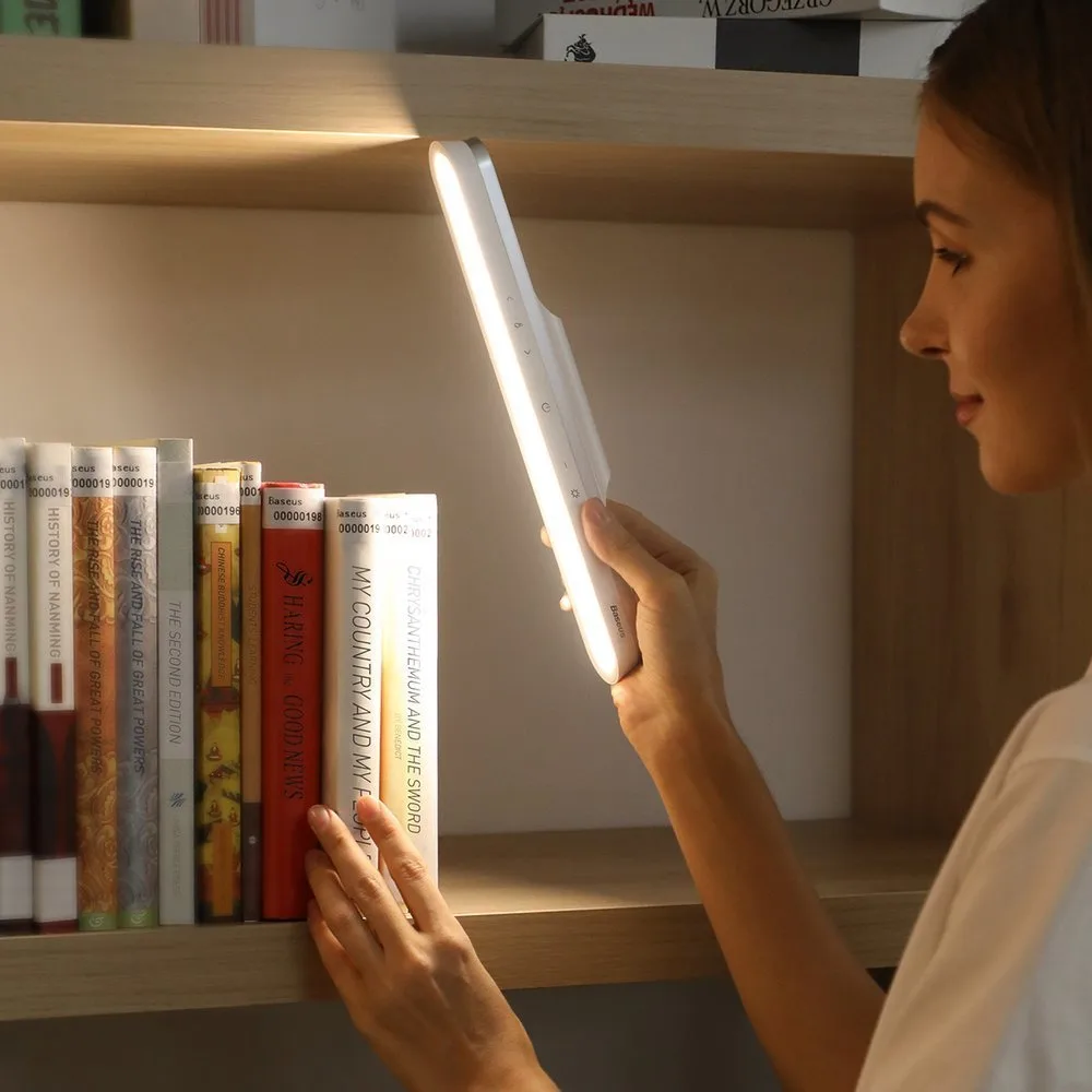 Lumină de veghe magnetică cu LED pentru sub dulapuri, pentru casă, bucătărie sau dormitor, albă 8