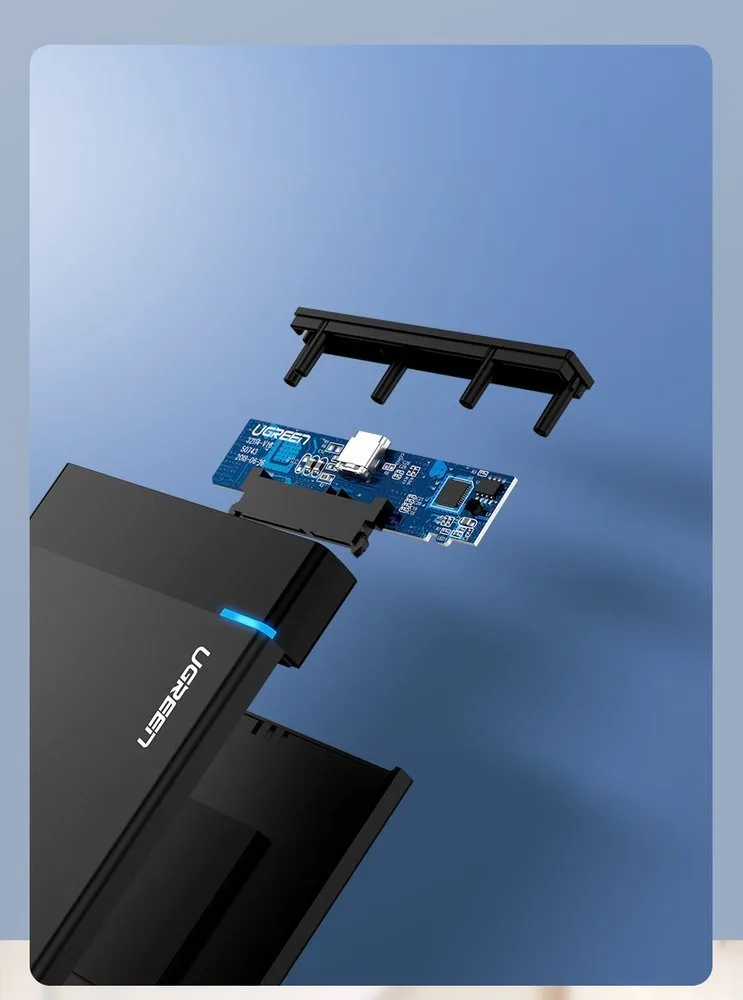 Kieszeń na dysk HDD SSD obudowa dysku SATA 2,5'' USB 3.2 Gen 1 9