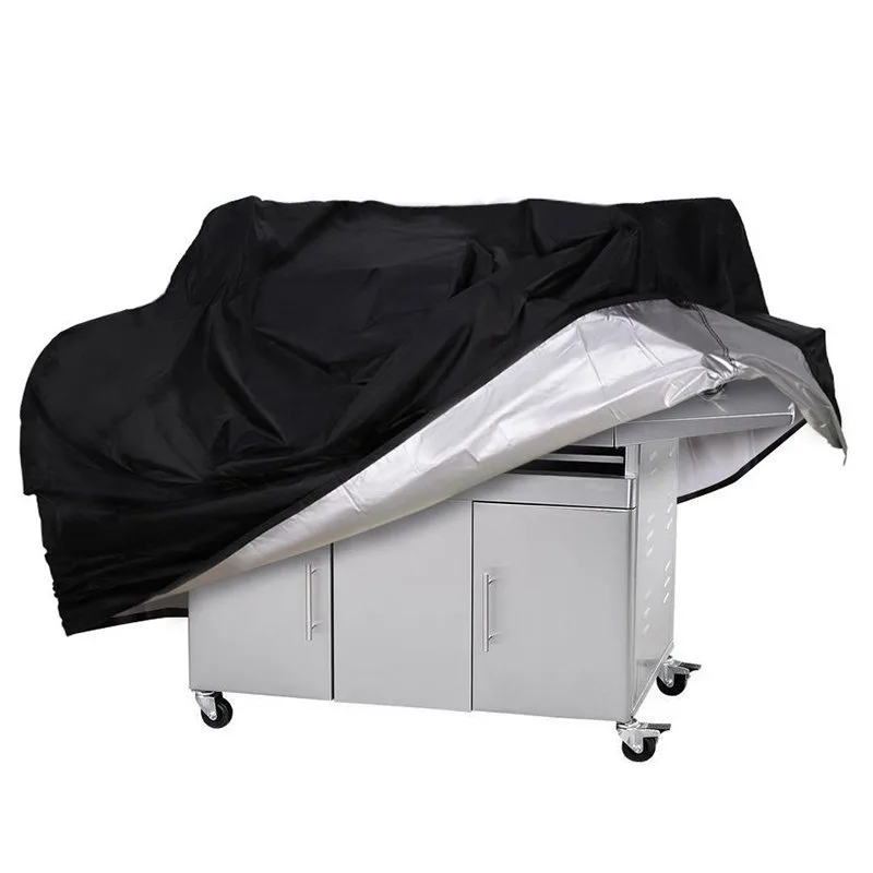 Tarpaulin navlaka za roštilj, bicikl, motocikl i vrtni namještaj XXL - crna 2