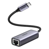 Külső USB Type-C – RJ45 1 Gbps hálózati adapter