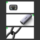 Külső USB Type-C – RJ45 1 Gbps hálózati adapter 6