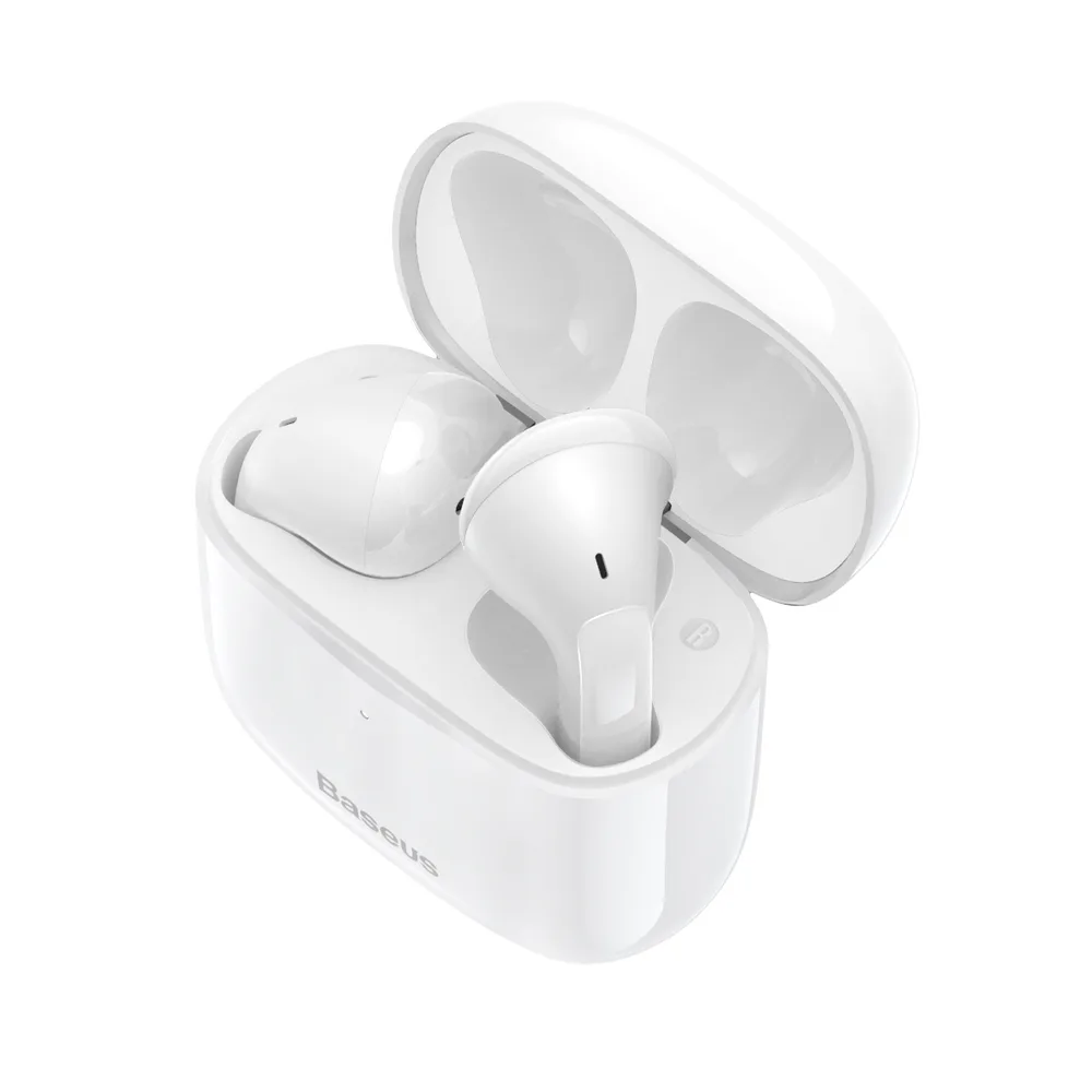 Wireless Bluetooth 5.0 TWS Earbuds, IP64 Waterproof, E3 White 7