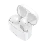 Căști intraauriculare wireless Bluetooth 5.0 TWS, rezistente la apă IP64, E3 Alb 7