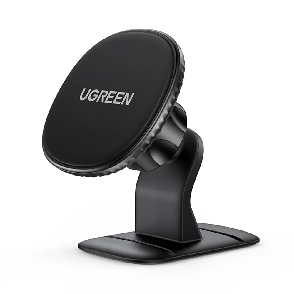 Magnetic adhesive car phone mount for the dashboard, black 7