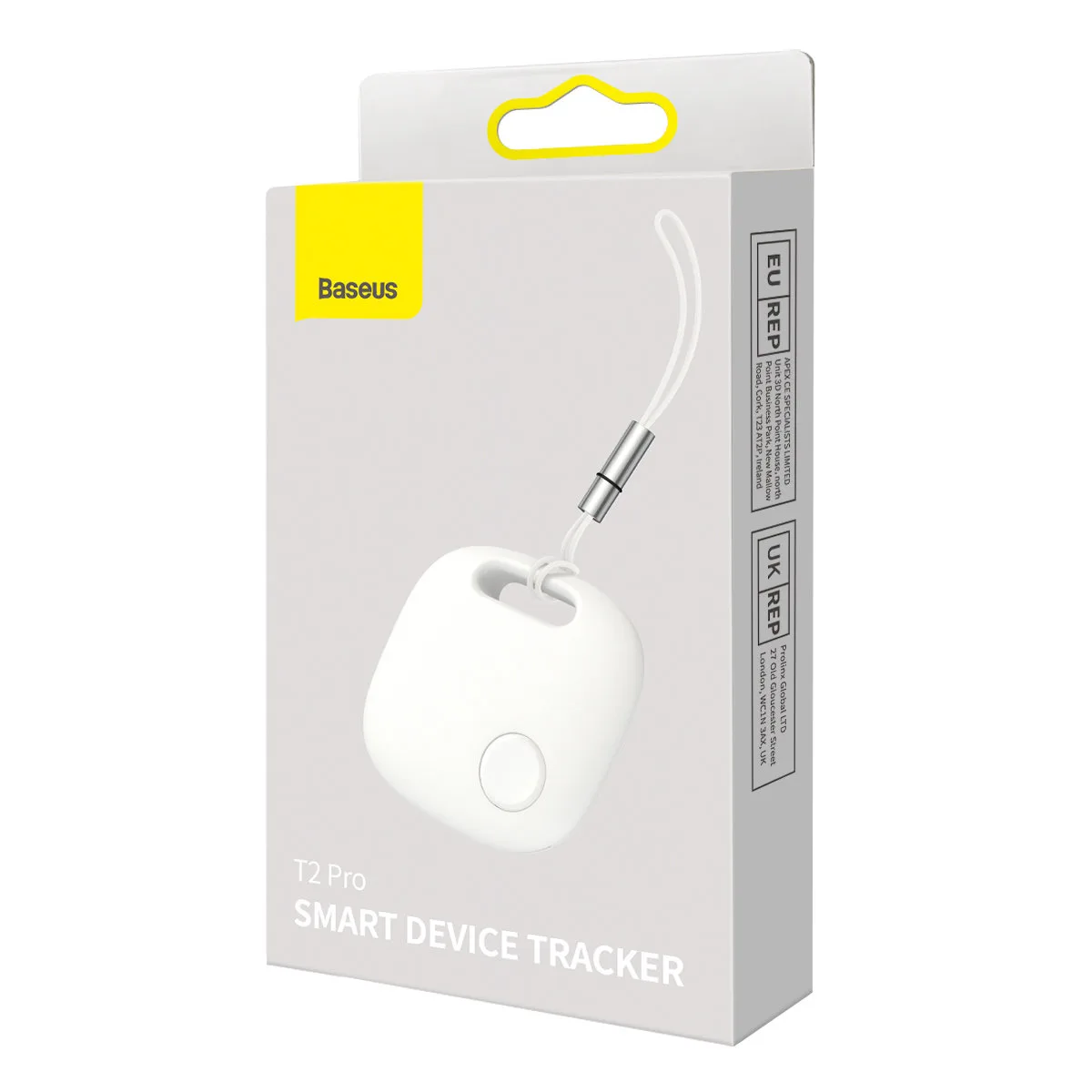 Inteligentny lokalizator GPS do kluczy torebki dla dziecka T2 Pro biały 5