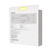 USB-A – 4xUSB-A 3.0 5 Gb/s Lite sorozatú USB-elosztó adapter, fekete 6