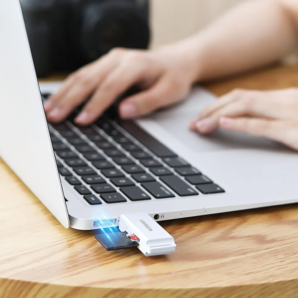 Portable TF/SD Card Reader with USB 3.0, Black 6