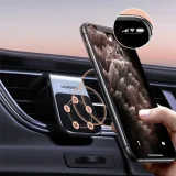 Magnetsko držače za automobil za ventilaciju, srebrni 4