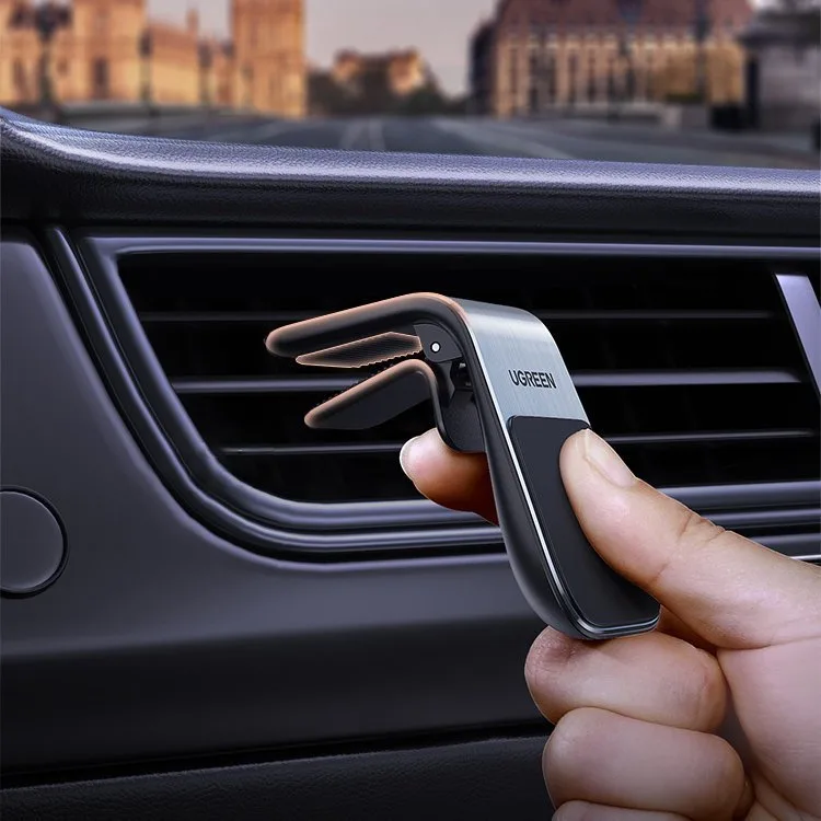 Magnetic car mount for air vent, silver 6