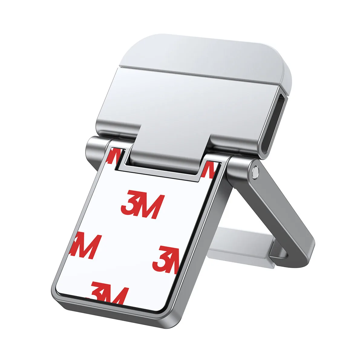 Adhesive, foldable laptop stands, 2 pcs., silver 9