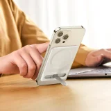 Suport pliabil pentru telefon cu prindere magnetică, alb 10