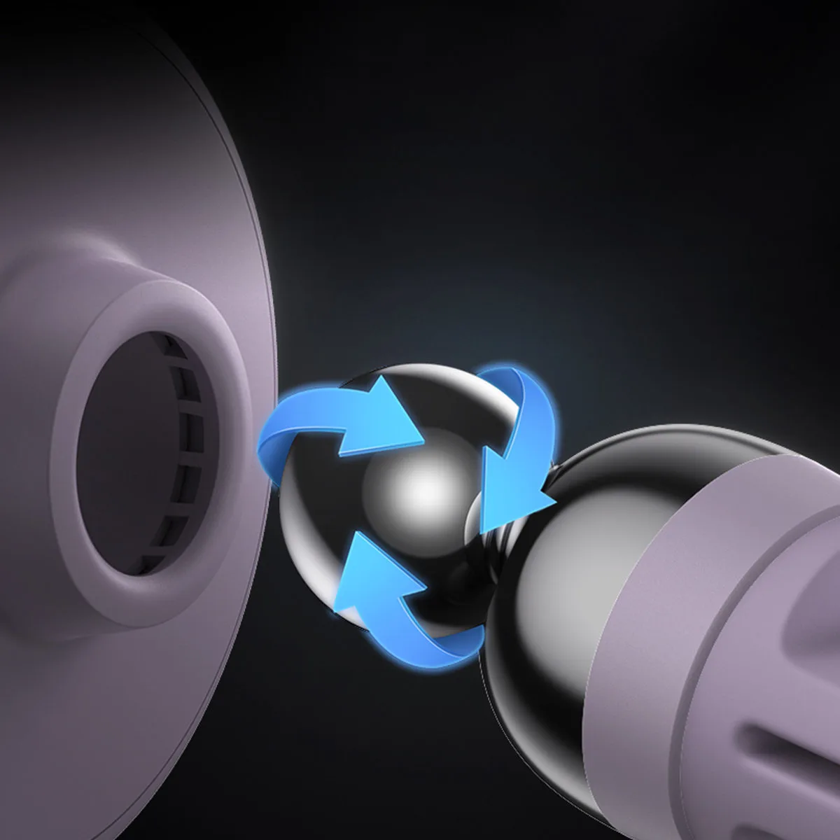 C01 Suport magnetic violet pentru smartphone-uri (suport pentru grila de ventilație) 10