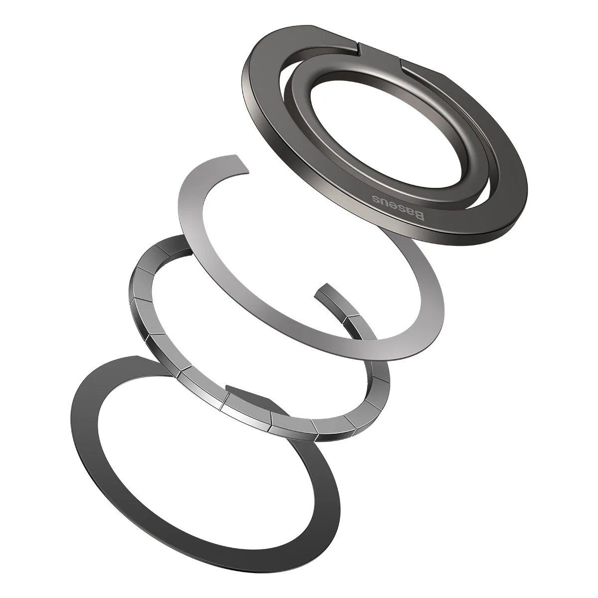 Suport magnetic pentru telefon cu inel Halo, gri 10