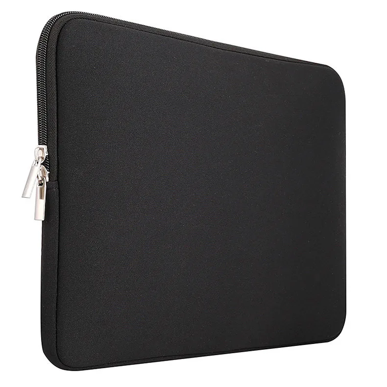 14 hüvelykes laptop- és tablet-tok, fekete