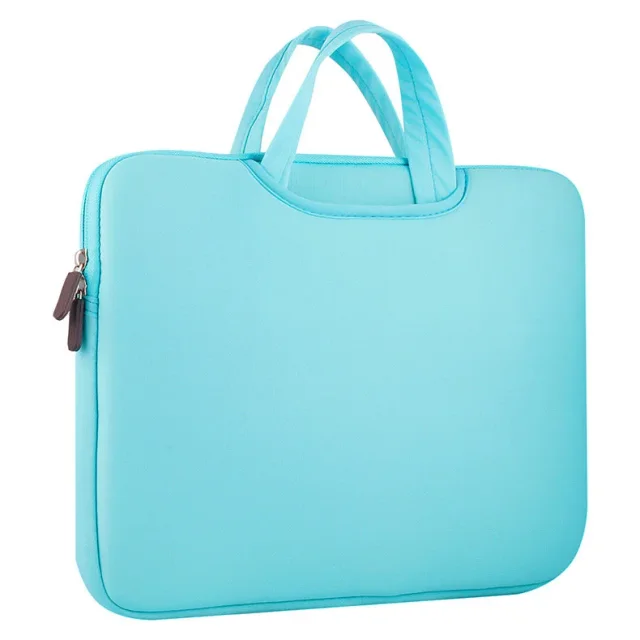Beleszúró laptop- és tablet-tok, 15,6", világoskék