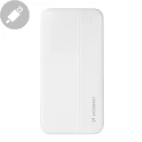 Li-Po 10000mAh Power Bank 2xUSB Fehér